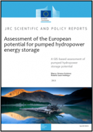 Assessment of the European potential for pumped hydropower energy storage