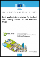 Best available technologies for the heat and cooling market in the European Union cover