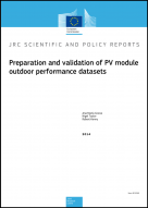 Preparation and validation of PV module outdoor performance datasets