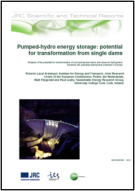 Pumped-hydro energy storage: potential for transformation cover