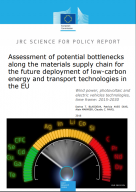 Assessment of potential bottlenecks along the materials supply chain for the future deployment of low-carbon energy and transport technologies in the EU