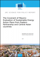 The Covenant of Mayors: Evaluation of Sustainable Energy Action Plans from Eastern Partnership and Central Asian countries
