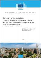 Summary of the guidebook: "How to develop a Sustainable Energy Access and Climate Action Plan (SEACAP) in Sub-Saharan Africa"