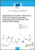 Technology Innovation Monitoring (TIM) for mapping emerging photovoltaics and offshore wind energy technologies