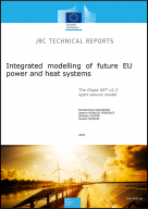 Integrated modelling of future EU power and heat systems: The Dispa-SET v2.2 open-source model