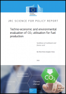 Techno-economic and environmental evaluation of CO2 utilisation for fuel production
