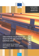Concentrated solar power and solar heating and cooling in the European Union