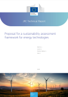 Proposal for a sustainability assessment framework for energy technologies