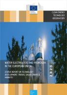 Water electrolysis and hydrogen in the European Union