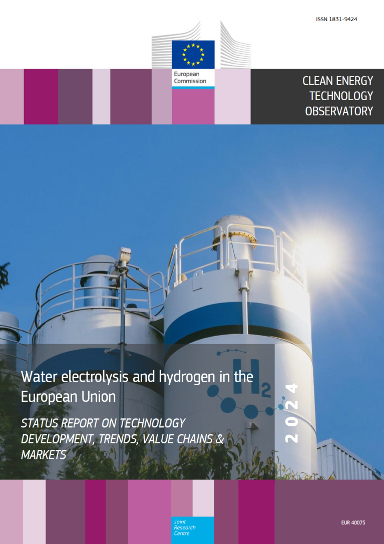 Water electrolysis and hydrogen in the European Union